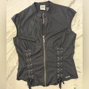 Harley-Davidson Black Henley Shirt